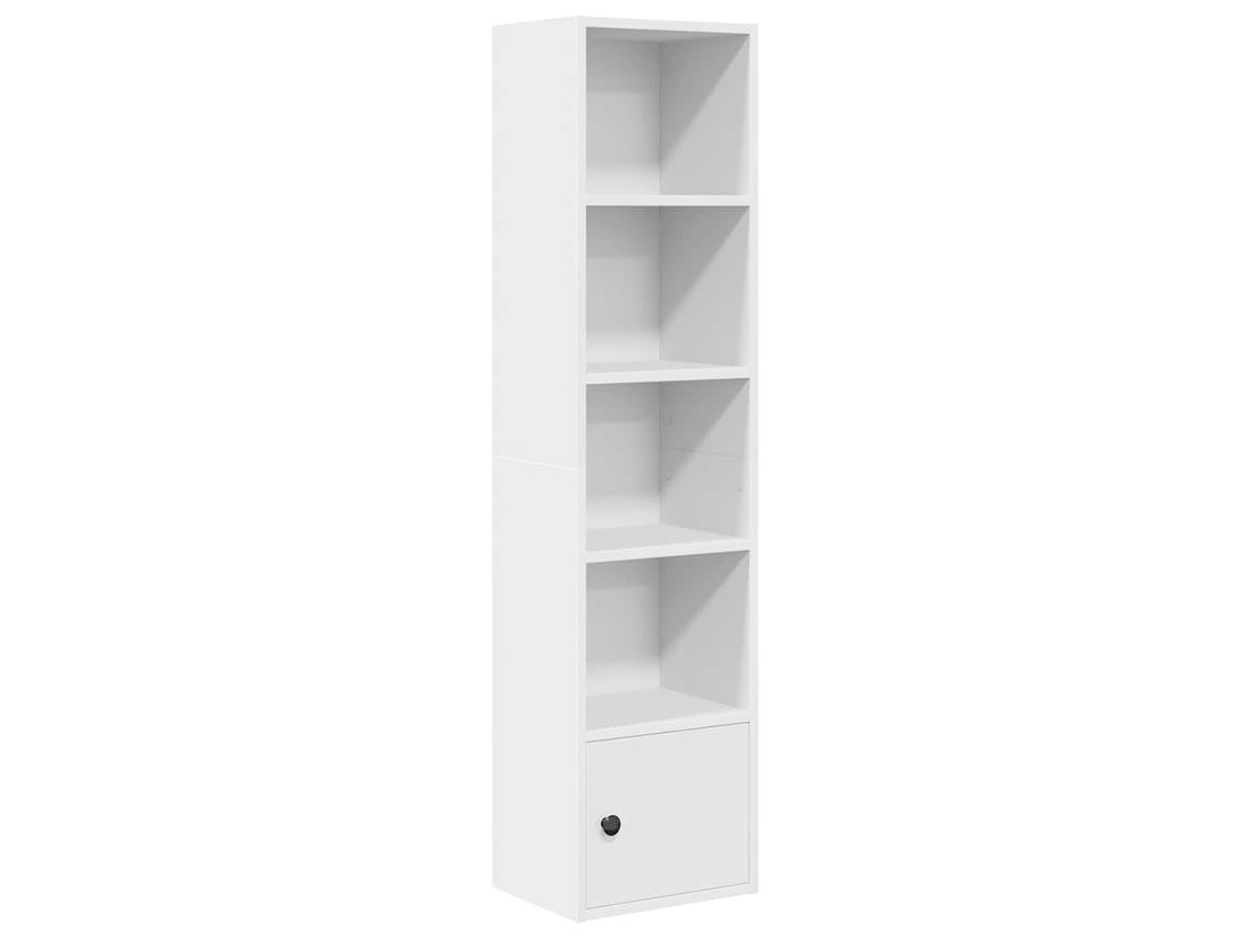 Bookcase, Bookcases Vidaxl Branco Madeira Processada (n/a)