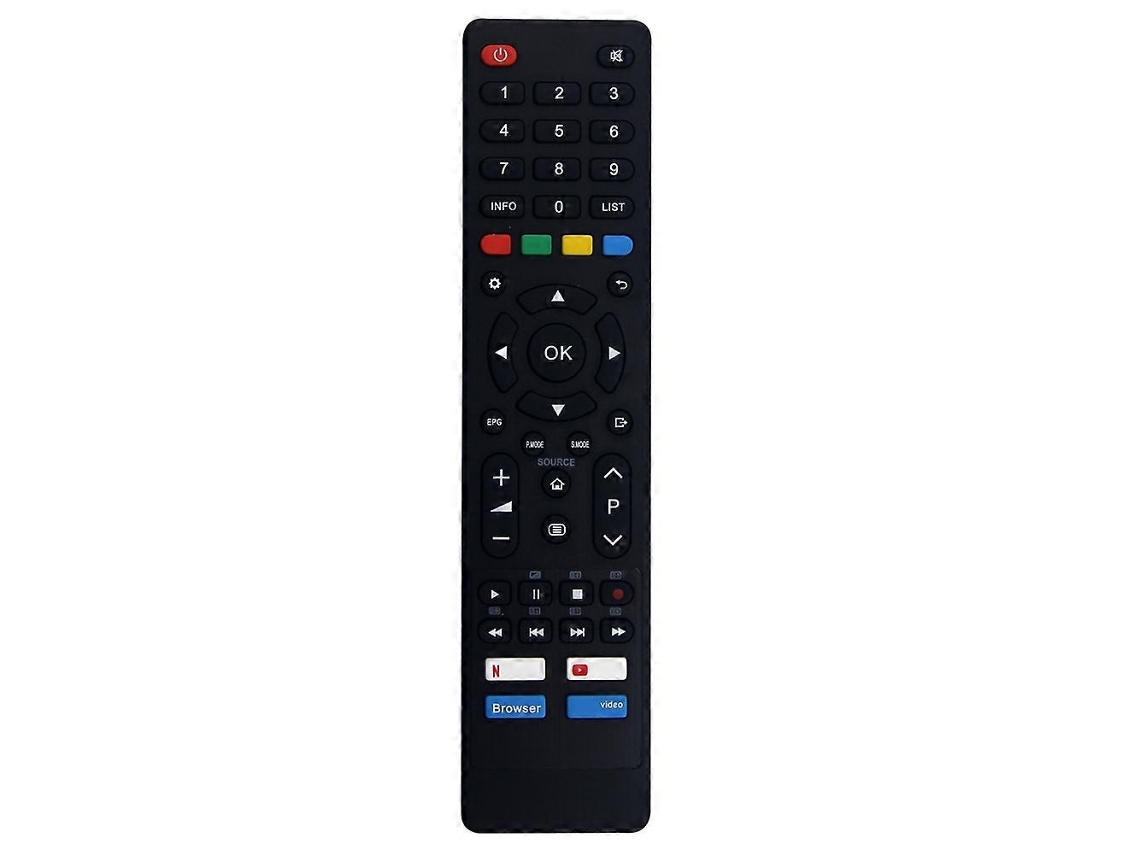 Controle Remoto Lcb50g6s-ui Para Tvs Onn, Rca, Aiwa, Nex, Jvc, Dalinsky E Skotech, Modelos 32skhd20bs E 32skhd20ts.