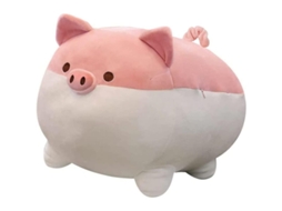 2026 brinquedo de Pelúcia Porco Anime Kawaii Travesseiro Macio Presente para Meninos Meninas Rosa 15.7"