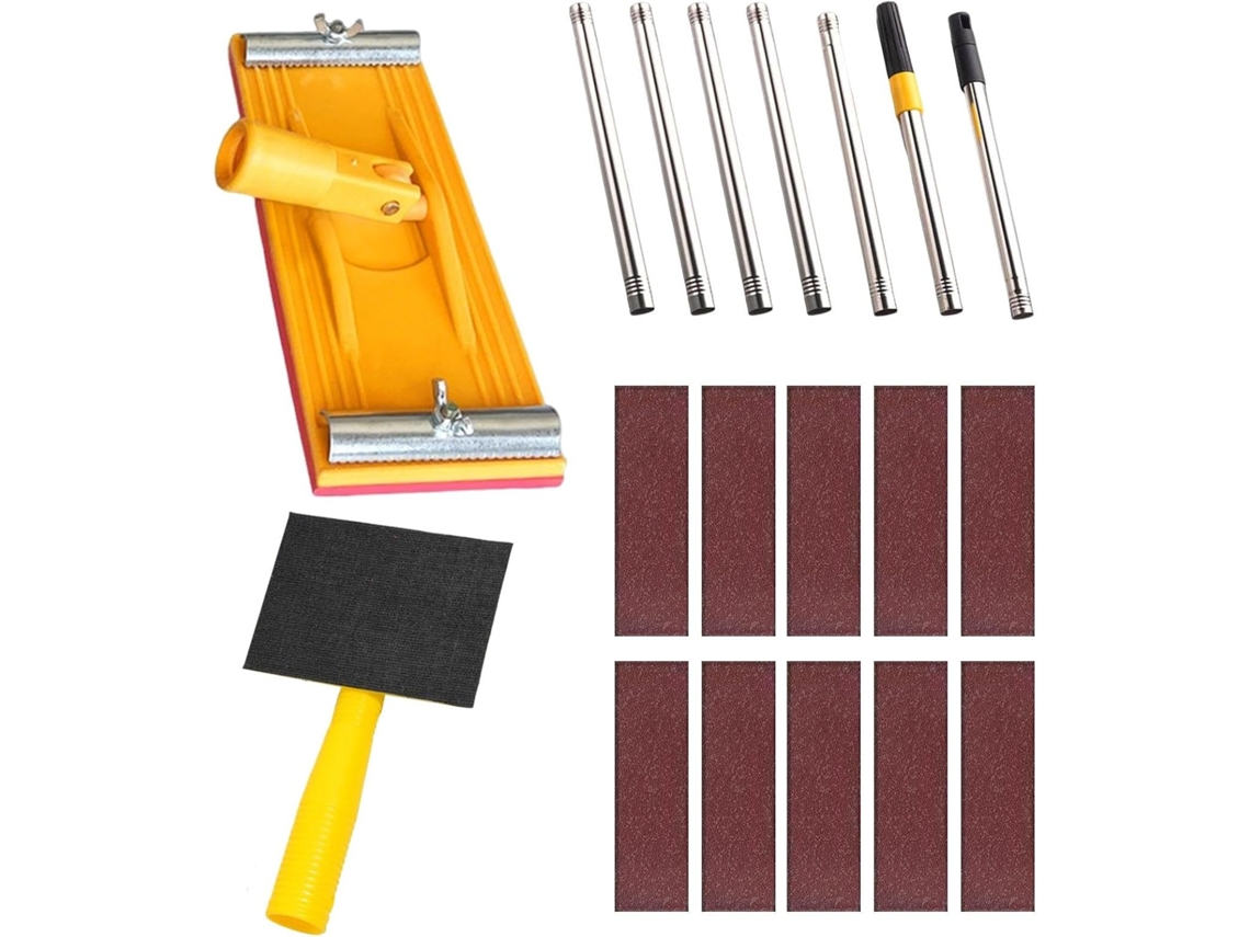 Lixadeira De Cabo Para Gesso, Ferramenta Manual Rotativa Extensível |