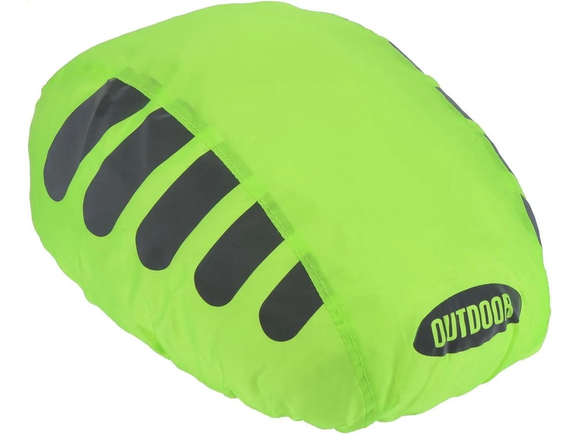 Capa De Chuva Refletora Para Capacete De Bicicleta