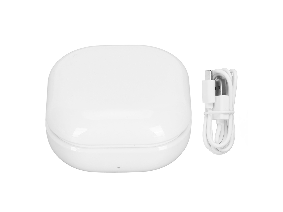 Aetheria caixa de Carregamento Substituta para Galaxy Buds 2 Sm R177 com Bateria 450mah Usb c Branco