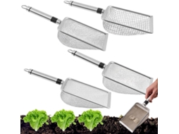 Peneira De Aço Inoxidável Para Jardinagem - Com Malha - Feita De