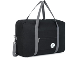 Mala de viagem dobrável 45x32x16, com alça de ombro, feminina, 25L, AQUAFORGE