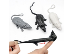 10pcs Brinquedos De Rato De Estilingue Esticáveis Para Dedos Brinquedos De Descompressão Cor Aleatória