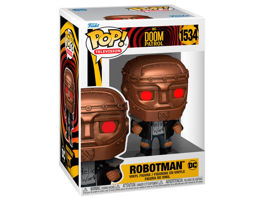Figura Pop Dc Comics Doom Patrol Robotman