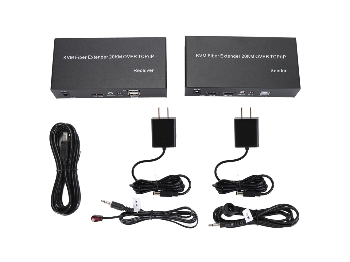 Extensor Hdmi Kvm Fibra LAXISCREED 1080p60hz