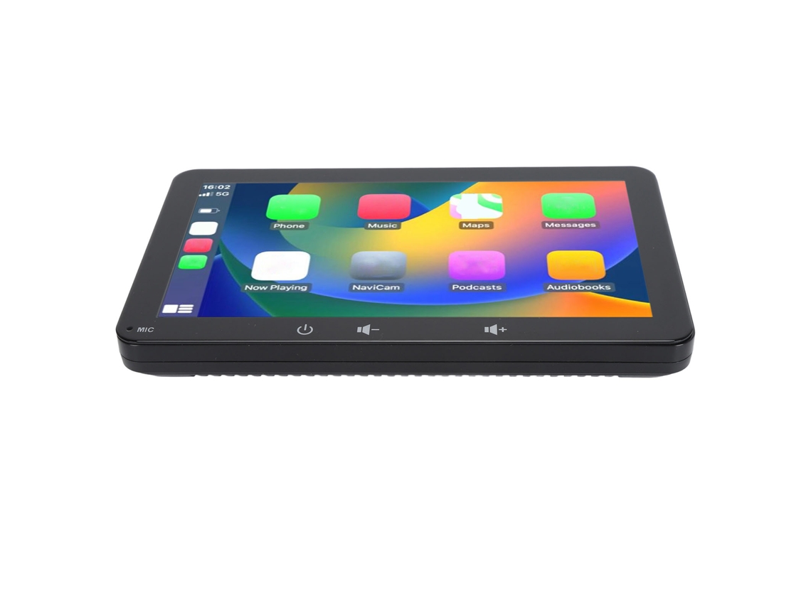 Estéreo Carro 7 Polegadas Hd Touchscreen Carplay Android Auto