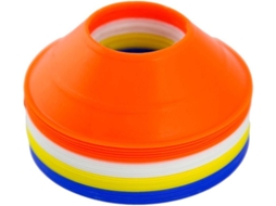 Conjunto de 24 Cones de Marcação POWERSHOT (Diâmetro: 12cm - Plástico)