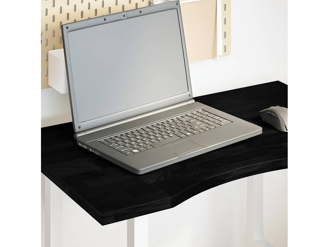Vidaxl Tampo De Mesa Retangular 80x50x2,5 Cm Carvalho Castanho-escuro