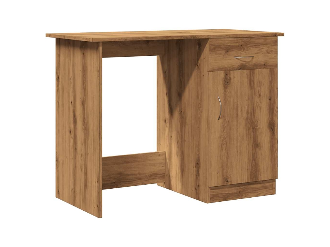Desk, Desks Vidaxl Marrom Madeira Processada (n/a)
