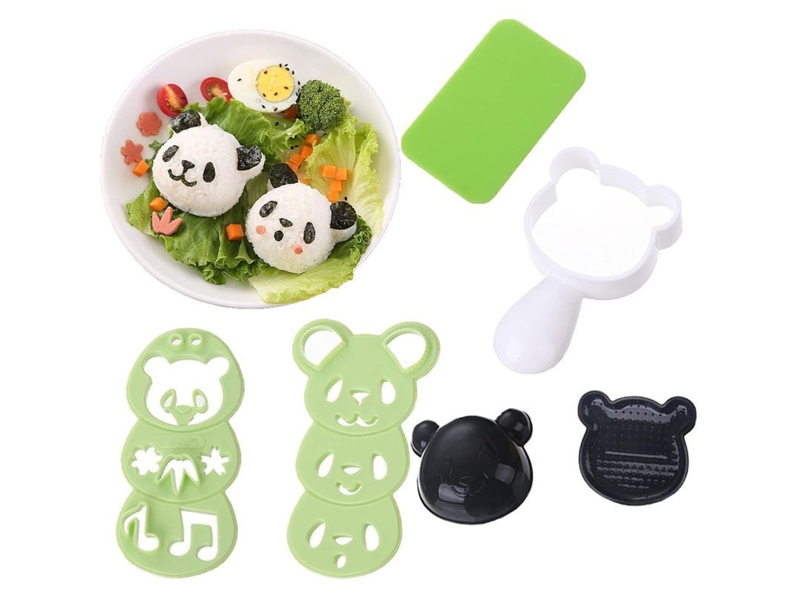 Molde De Onigiri Accesorios Para Bento Caja Para Niños Alimentos Decorativos Material Seguro