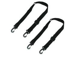Correia De Nylon Para Botas Snowboard, Patins, Botas De Esqui, Etc. Cor Preta. Equipamento De Esqui