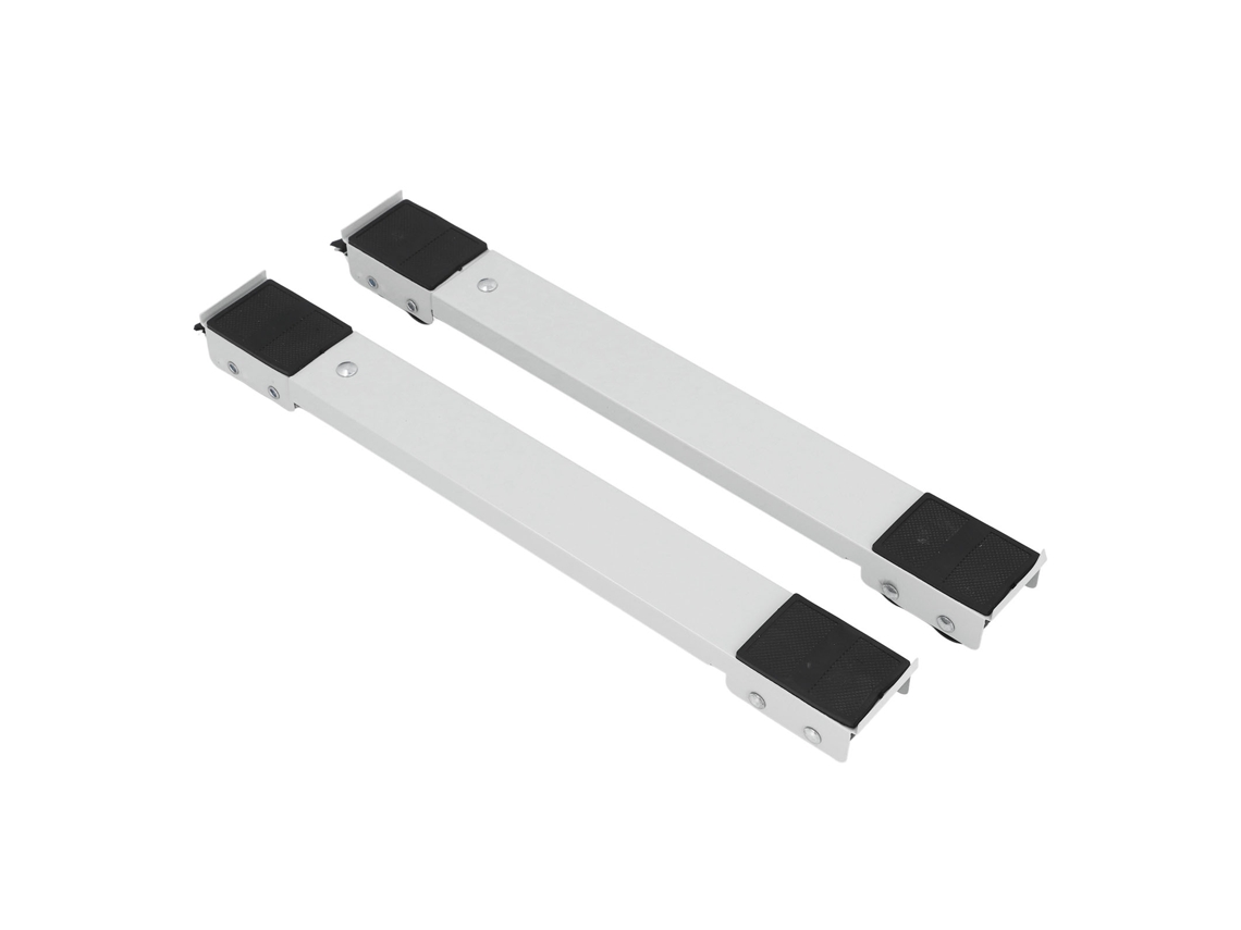2 Peças De Rodas Para Eletrodomésticos Base Extensível Anti-roubo Para Refrigerador E Lavadora De Alta Resistência Móvel