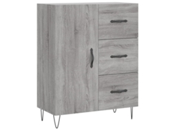 Sideboard, Sideboards Vidaxl Cinzeto Madeira Processada (n/a)