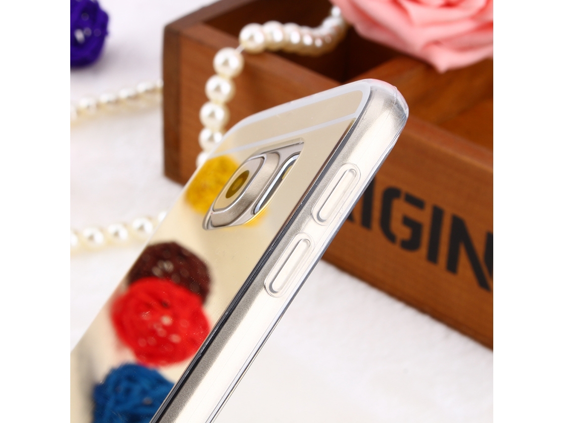 Capa Tpu Macia EOOCOO (design Espelhado para Samsung S6)