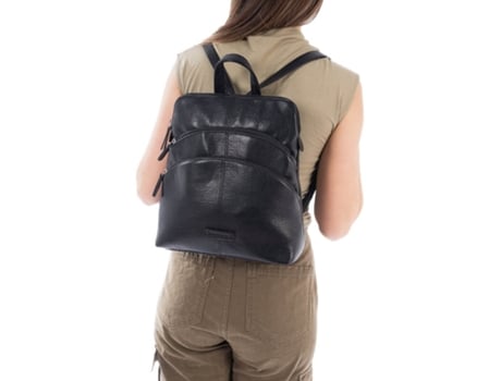 Mochila De Senhora Tripla Matties Serie Mochilas Preta