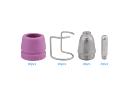 60pcs Kit Consumíveis Tocha Plasma S/MARCA