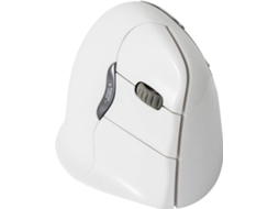 Rato R-GO TOOLS Evoluent 4 (Bluetooth - Produtiva - 2600 dpi - Branco)