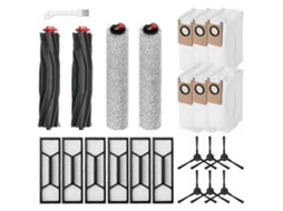 Kit De 23 Peças De Reposição Para Aspiradores Robô Eufy S1 E Omniscient S1 Pro, Incluindo Rolo Principal, Filtro E Saco De Pó.