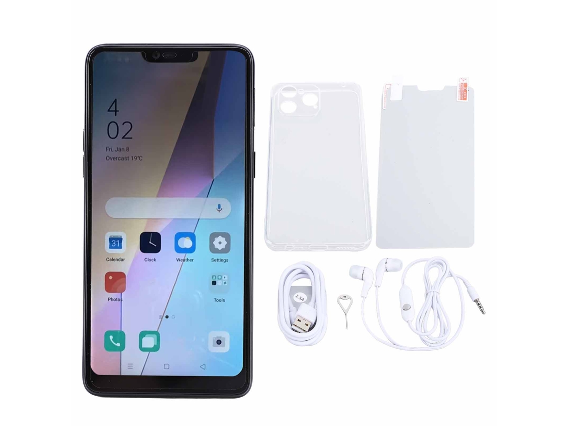 Laxiscreed Smartphone 8gb Ram, 256gb De Armazenamento, Câmeras Duplas E Desbloqueável