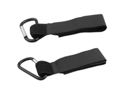 Gancho para Carrinho de Bebê para Bolsas e Sacolas, 2 Peças, Preto AQUAFORGE