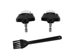 2 peças para rodas roomba para irobot roomba 980 960 770 780 690 650 (500 600 700 800 e 900 séries) peças de limpeza a vácuo fro