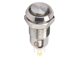 Interruptor Push Button 8mm Ip65 Inox