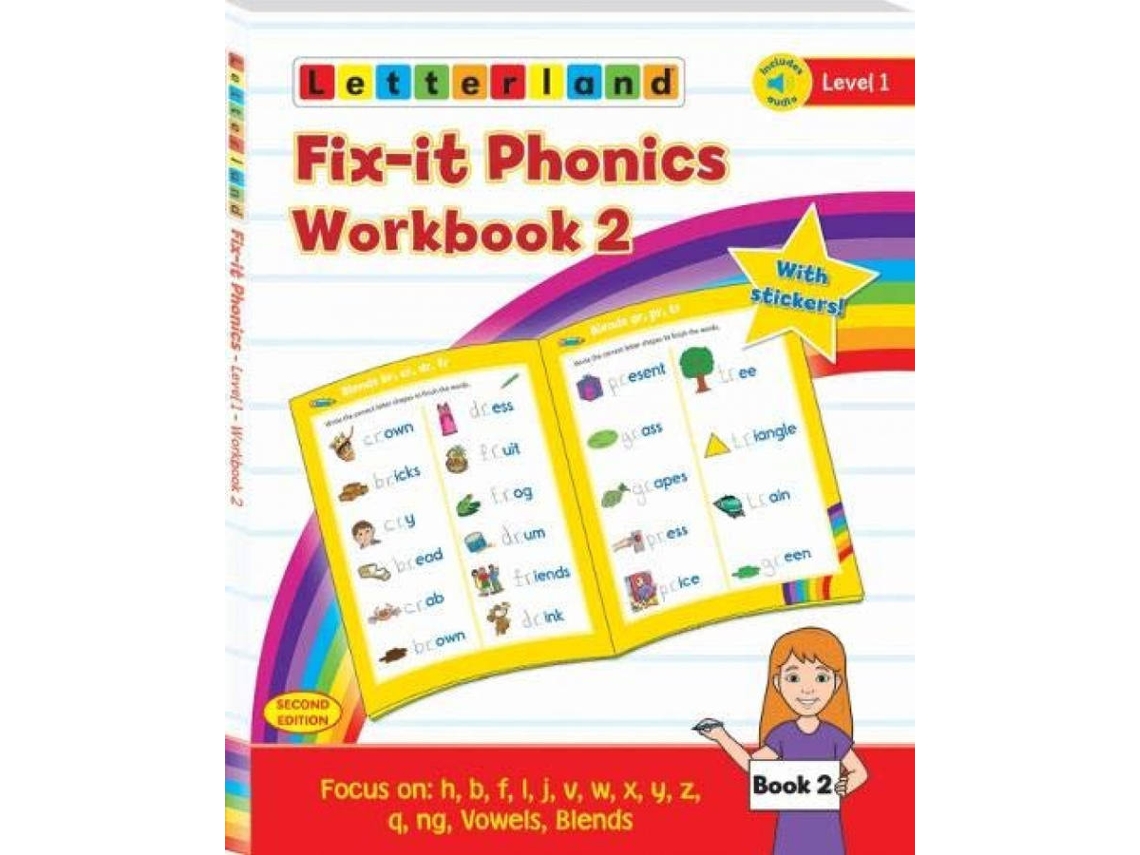 Livro Fix It Phonics Workbook 2 (Inglês)
