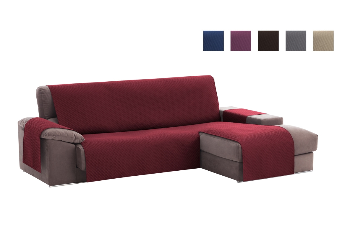Capa de Sofá TEXTIL HOME Adele (Vermelho - 240 x 220 cm)