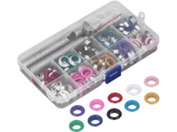 Kit De Ilhós 10 Mm, Ampla Aplicação, Metal Durável, Fácil Instalação