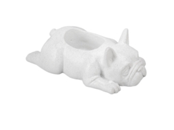 Vaso de Suculenta Resina Cachorro Decoração Mesa LAXISCREED