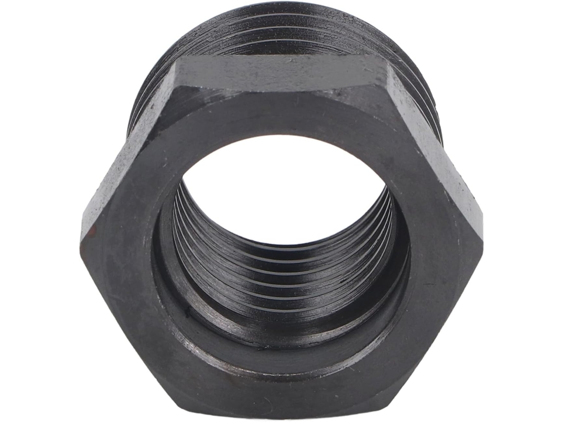 Adaptador Para Torno De Madeira, Adaptador Multifuncional De Aço Com Mandril 45° Para Marceneiros, Rosca Macho De 1, 3 Polegadas