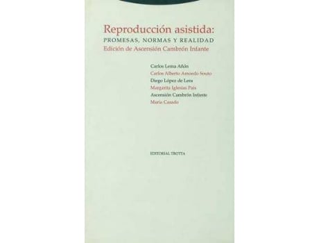 Livro Reproduccion Asistida Promesas Normas Y Realidad de Ascension Cambron (Inglês)
