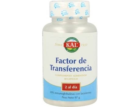 Suplemento Alimentar KAL Factr De Transferência (60 cápsulas)