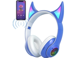 Fone De Ouvido Gamer Com Design Circumaural E Luzes Coloridas Pulsantes