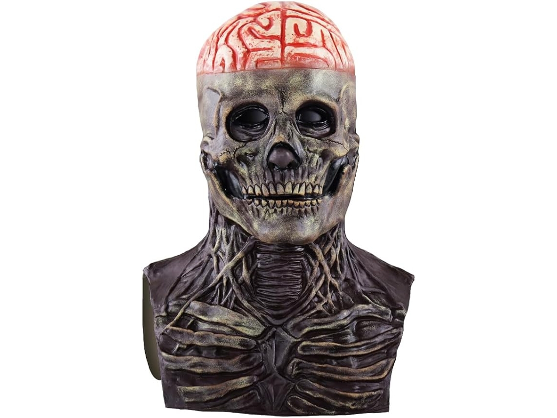(1 Conjunto) Nova Máscara De Caveira Móvel Da Moda, Máscara De Caveira De Halloween Móvel