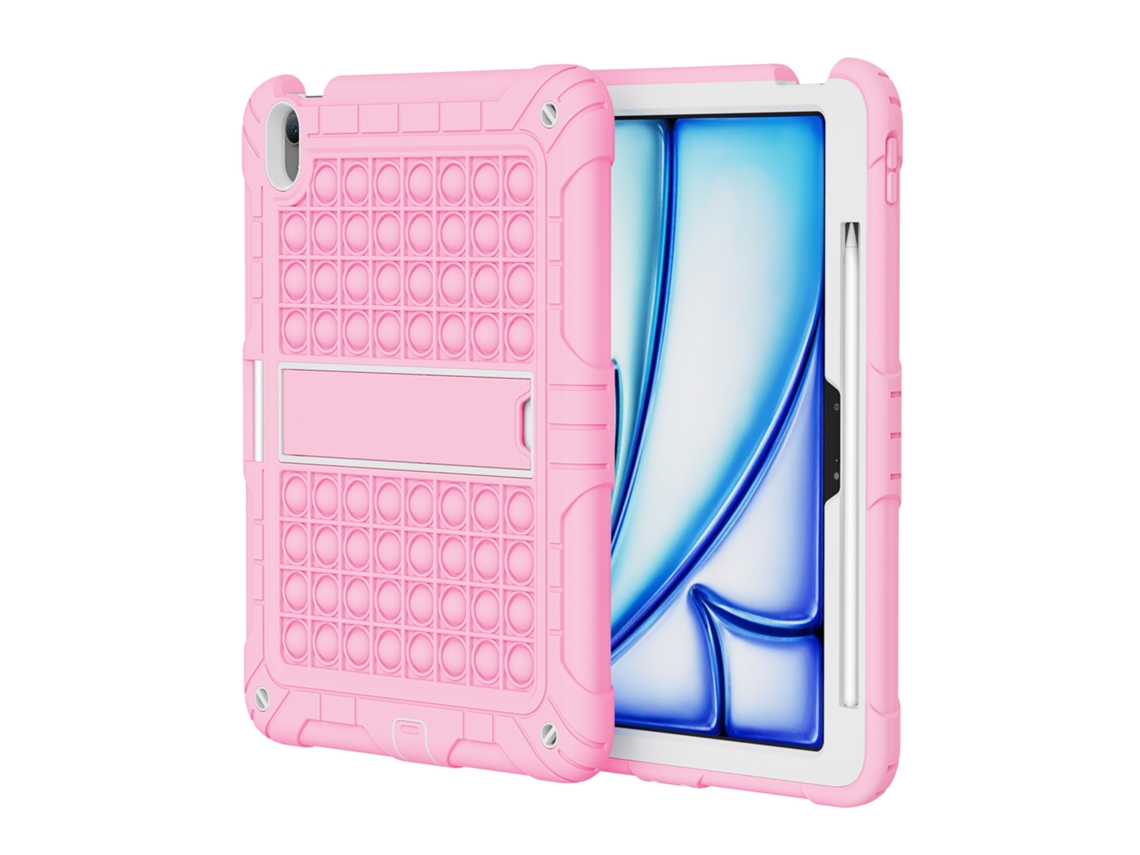 Capa De Silicone Resistente E Rosa