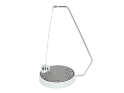 Brinquedo De Pêndulo Com Bola Oscilante Magnetizada Para Ensino E Decoração De Escritório, Preto E Branco