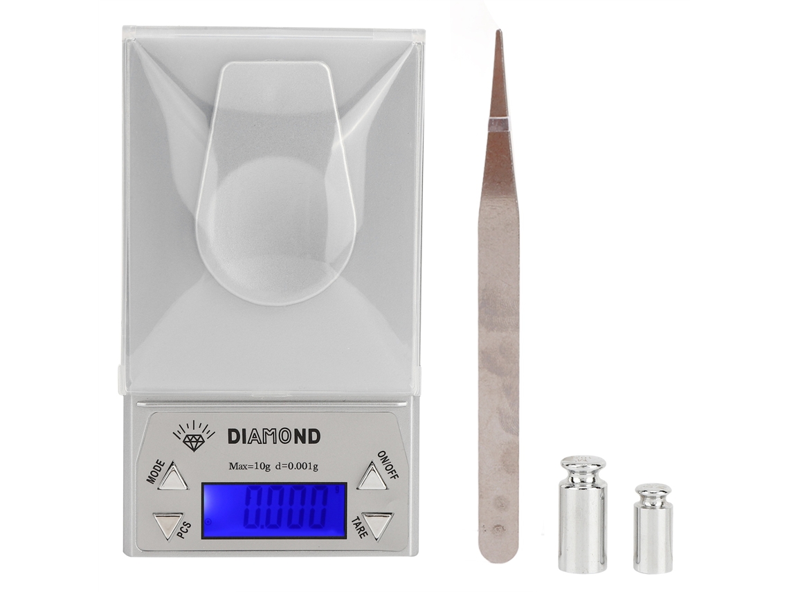 Balança de Alta Precisão 10 G/0,001 G para Joias AQUAFORGE