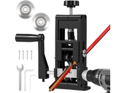 Decapador De Fios Manual Para Cabos De Cobre De 1 A 21 Mm² Com Manivela E Acionamento Por Furadeira, Com 3