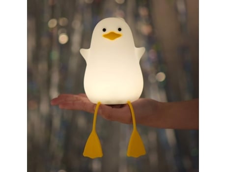Luz Noturna Infantil De Silicone Em Forma De Gaivota De Natal Adorável Jaicom