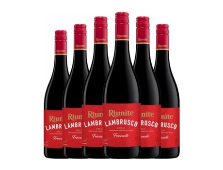 Vinho RIUNITE Rosso Lambrusco Emilia Romagna (0.75 L - 6 Unidades)