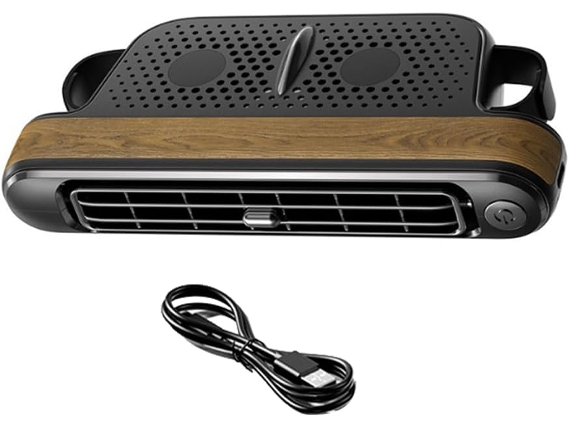 Ventiladores De Resfriamento Para Assento Carro, Ventilador Usb Para Encosto De Cabeça, Ventilador Ajustável Em Três