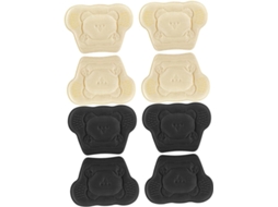 4 Pares De Protetores Calcanhar Em Formato Urso, Protetores De Calcanhar, Protetores Antidesgaste Para Tênis E Sapatos