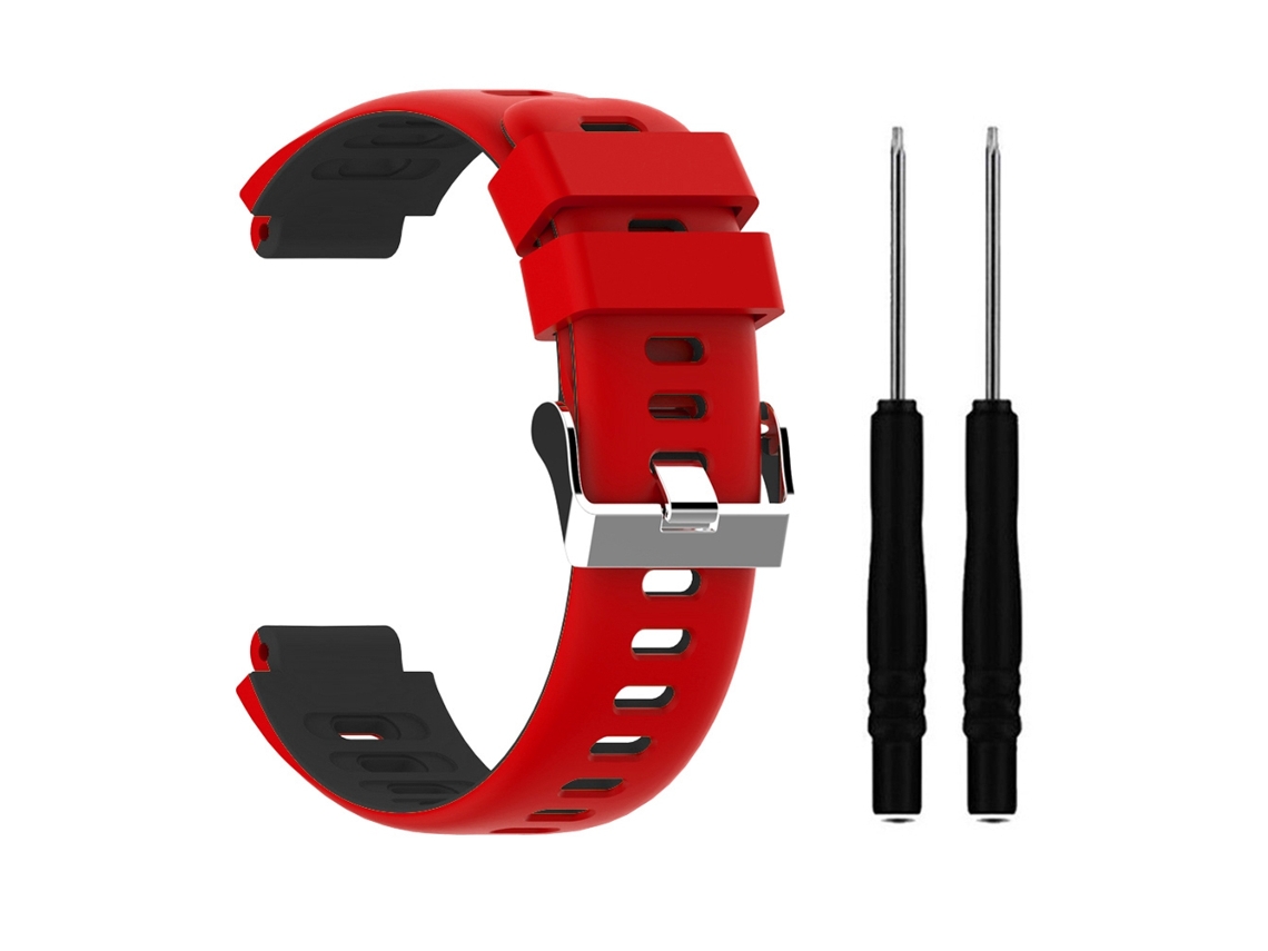 Pulseira De Silicone Resistente E Ajustável Para Relógio Garmin