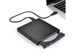 Leitor Externo De Cd/dvd Para Laptop Com Usb 3.0 E Dvd Tipo C.