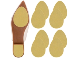 4 Pares de Adesivos Anti deslizantes para Sola de Sapatos, Silicone Autoadesivo para Salto Alto e Outros Sapatos