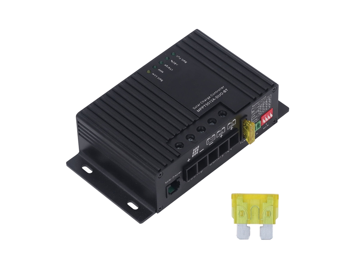 Controlador De Carga E Descarga Solar Mppt Para Baterías Dúas 12v 12a Mppt5012a