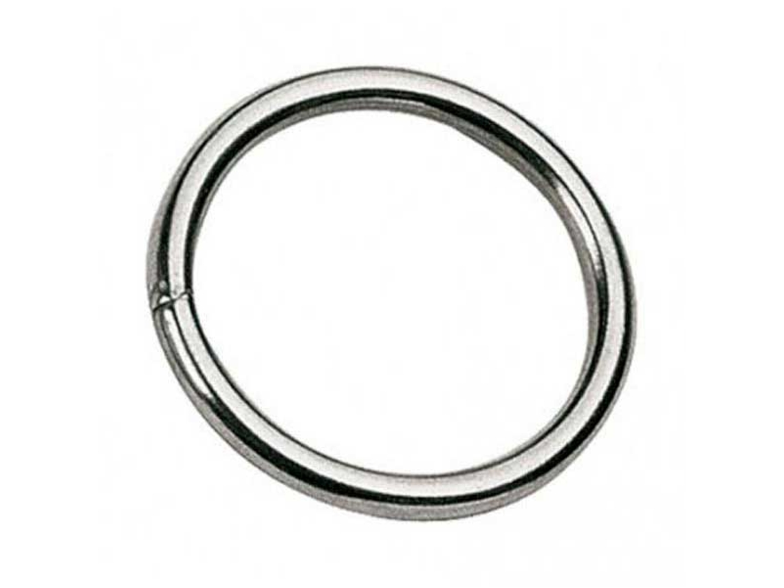 Ring Closed Prateado 30 Mmbest Divers